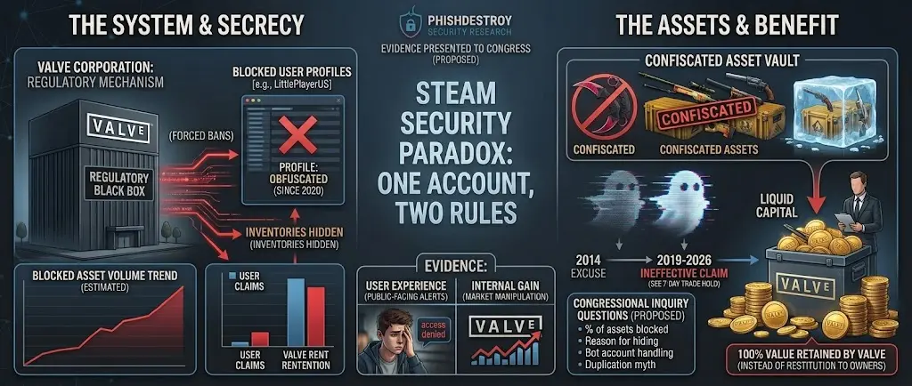 Diagram of hidden inventories, frozen items and platform economic benefit